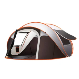 Outdoor Pop-Up Family Camping Tent, Rainproof, Ultralight, Portable, Damp-Proof