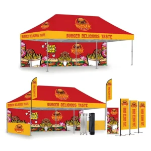 Outdoor Pop-Up Folding Beach Tent with Canopy