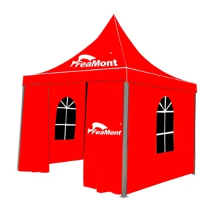Outdoor Pop-Up Pagoda Tent 6 x 6 for Events and Weddings