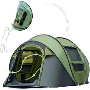 Outdoor Pop Up Tent Unfold RainProof Family Ultralight Portable Damproof Camping Tents