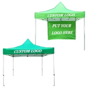 Outdoor Pop-Up Trade Show Tent 600D Oxford PU 3×3 Folding Tent with Sidewalls