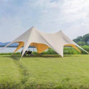 Outdoor Portable Exquisite Leisure Twin Peaks Landscape Mobil Canopy Tent