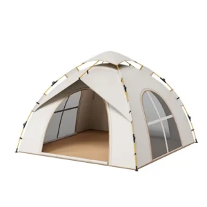 Outdoor Portable Folding Camping Tent, Waterproof Oxford, Overnight Sunscreen Tent for Glamping and Camping