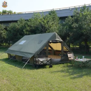 Outdoor Portable Waterproof Inflatable Camping Tent Quick Automatic Opening 6.3sqm Oxford for Events Weddings Parties