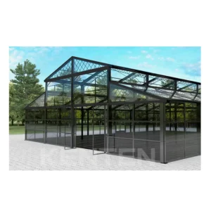 Outdoor Prefabricated Banquet Hall Big Clear View Wedding Event Atrium Tent Custom Waterproof Tent for 300 People