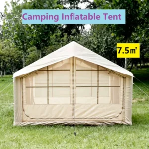 Outdoor Premium Series 7.5sqm Inflatable Camping Tent Durable Oxford Cloth Fast Installation Wind Resistant Family Glamping