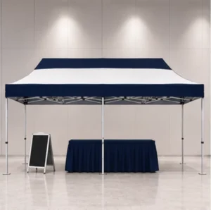 Outdoor Promotional Trade Show Marquee Tents Custom Printed Aluminum Frame Oxford Fabric Folding Canopy UV Tradeshow Giveaways