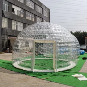 Outdoor Pvc Family Inflatable clear Transparent Beach Picnic Bubble Tent House Exhibition clear Bubble Tent