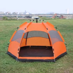 Outdoor Rainproof Fully Automatic Quick Opening Hexagon Camping Tent