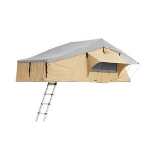 Outdoor Road Trip Car Roof Top Tent Camping Four-season Double-Layer Oxford Cloth Thickened Waterproof Windproof Lightweight