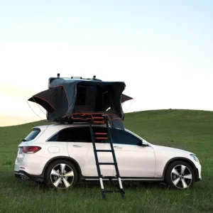 Outdoor Rooftop Tent With Window ABS Hard Shell Camping Roof Top Tent Water Proof Tents