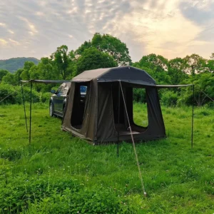 Outdoor SUV Inflatable Car Tail Camping Sky Curtain Rainproof Family Tent Portable Lightweight Quick Opening Tent CE