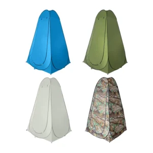 Outdoor Shower & Changing Tent Portable Foldable Privacy Shelter Thickened Camping Bath Tent