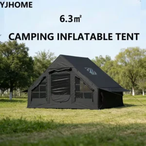 Outdoor Single Layer Four-Season Inflatable Camping Air Tent Instant Pop up Waterproof Oxford Fabric 6.3 Expansion Canopy