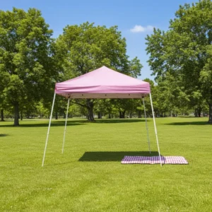 Outdoor Steel Folding Tent Quick Launch No Setup Required Four-corner Stall Canopy Custom Printed Logo Promotional