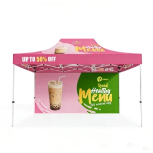 Outdoor Street Food Stall 10ft Canopy Tent for Exhibitions