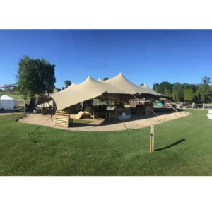Outdoor Stretch Event Tent Canopy Large Size Camping Shelter Garden Party Marquee