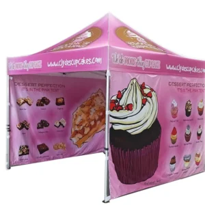 Outdoor Tent Advertising Logo High Quality Promotional Canopy Rain Cover Tent for Party