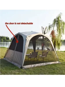 Outdoor Tent Quick-Open Awning Weatherproof Dome Awning Camping Canopy