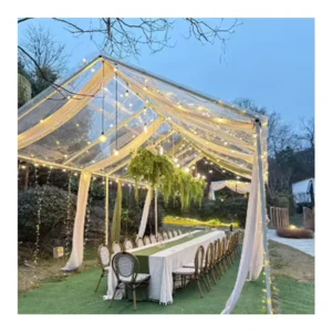 Outdoor Tent Room Party Banquet Event Glass Party Wedding Hotel European Style Transparent Tent