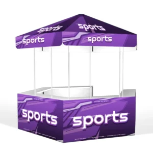 Outdoor Tent Waterproof Hexagon Canopy 10*10ft Pop up Tents for Event Advertising