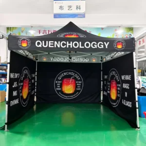 Outdoor Tents Foldable Commercial Tents Tent Professional Custom Gazebo Flame Resistant Advertising Canopy for Food Booth Bazaar