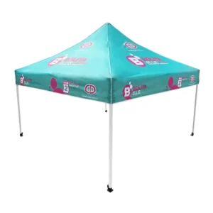 Outdoor Thickened Heavy-Duty Reinforced Sunshade Advertising Tent for Street Vending Four-Corner Design 420D Coated Oxford