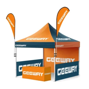 Outdoor Trade Show Gazebo Tent Canopy, 3 x 3 m, Commercial Food Canopy