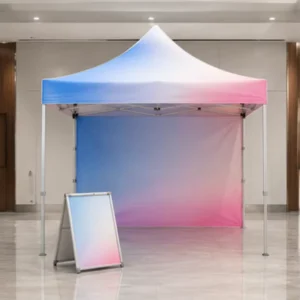 Outdoor Trade Show Marquee Tent Custom Printed Aluminum Frame Oxford Fabric Folding Canopy UV
