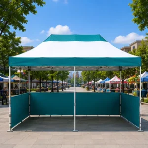 Outdoor Trade Show Tent Large Luxury Oxford Fabric White Commercial Warehouse Tent for Exhibition Tradeshow Giveaways Aluminum