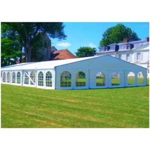 Outdoor Trade Show Tent Large Luxury PVC White Commercial Wedding Tent