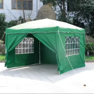 Outdoor Trade Show Tent Pop-up Canopy 10×10 ft Oxford Cloth Customized Colours Church Window Sidewalls Design Folding