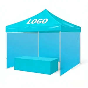 Outdoor Trade Show Tents Professional Customized Flame Resistant 300D Oxford Fabric Canopy Food Booth Gazebo Logo