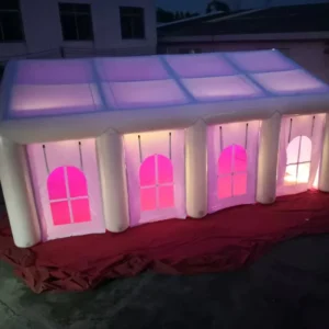 Outdoor Traditional White Inflatable Marquee Tent for Events and Parties