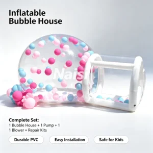 Outdoor Transparent Clear Dome Igloo Inflatable Bubble Tent Balloon Bounce House for Party Rental Events and Displays