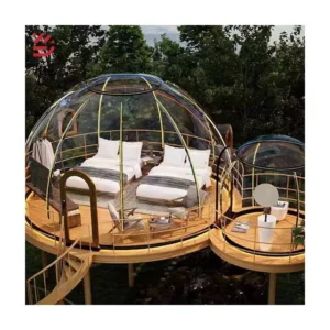 Outdoor Transparent Inflatable Bubble House Dome Tent