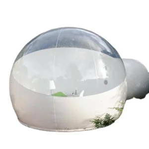 Outdoor Transparent Inflatable Bubble Tent for Camping, Igloo Dome House