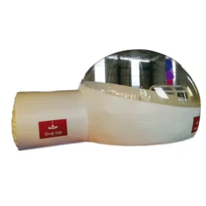 Outdoor Transparent Inflatable Dome Igloo Bubble Tent with Tunnel for Camping