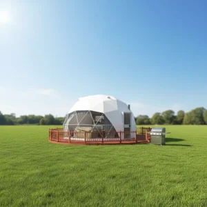 Outdoor Transparent Spherical Tent Campsite Scenic Area Homestay Camping