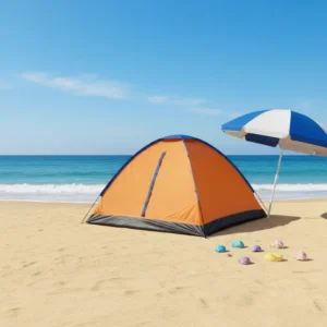 Outdoor Travel Waterproof Four-Season One Room Dome Camping Tent 2~8 Persons Three Season Customizable