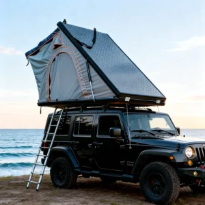 Outdoor Triangular Aluminum Alloy Roof Tent Four-Season Fully Automatic Rainproof Windproof 2000-3000mm Waterproof