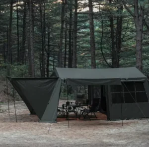 Outdoor Tunnel Tent Camping Tent Shelter Customized Sun Shade Mesh Extended Shape Tent
