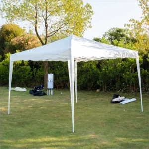 Outdoor UV-Protected PE Canopy Gazebo Tent for Garden Parties