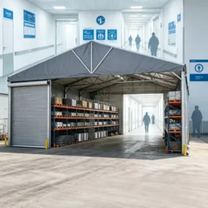 Outdoor Warehouse Tent Storage Tent Waterproof and Windproof for Industrial Storage