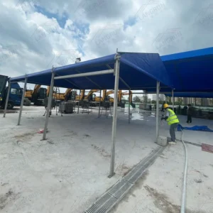 Outdoor Warehouse Tent for Events and Industrial Storage, 5000-Seater Marquee Tent