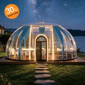 Outdoor Waterproof Clear Polycarbonate Bubble Dome Tent