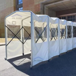 Outdoor Waterproof Foldable PVC Canopy Tent with Stable Structure for Garage & Carport Use