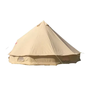 Outdoor Waterproof Glamping Luxury 3M 4M 5M 6M 7M Cotton Canvas Bell Tent