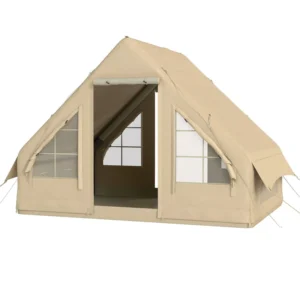 Outdoor Waterproof Inflatable Camping Tent with Air Pump for Exploration