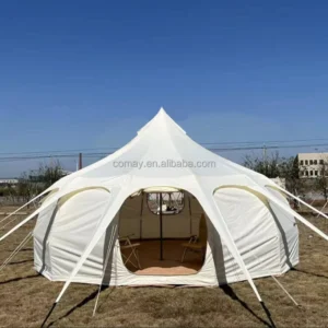 Outdoor Waterproof Large Stargazing Tent Hotel Resort Luxury Residence Cotton Oxford Yurt Tent